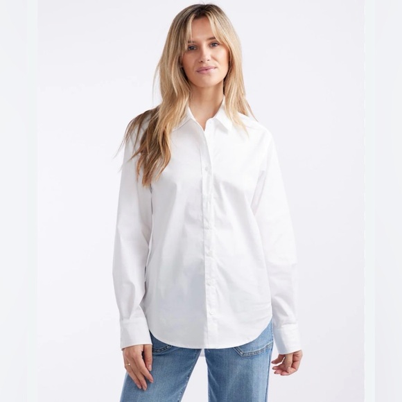 co&co Tops - co&co new standard Classic White Button Down Shirt